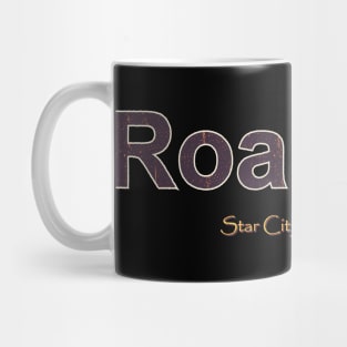 Roanoke Grunge Text Mug